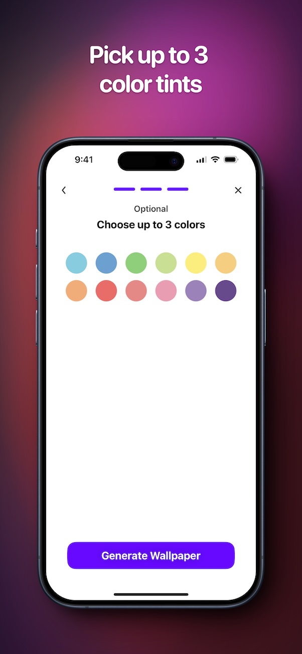 Explore generated wallpaper styles.